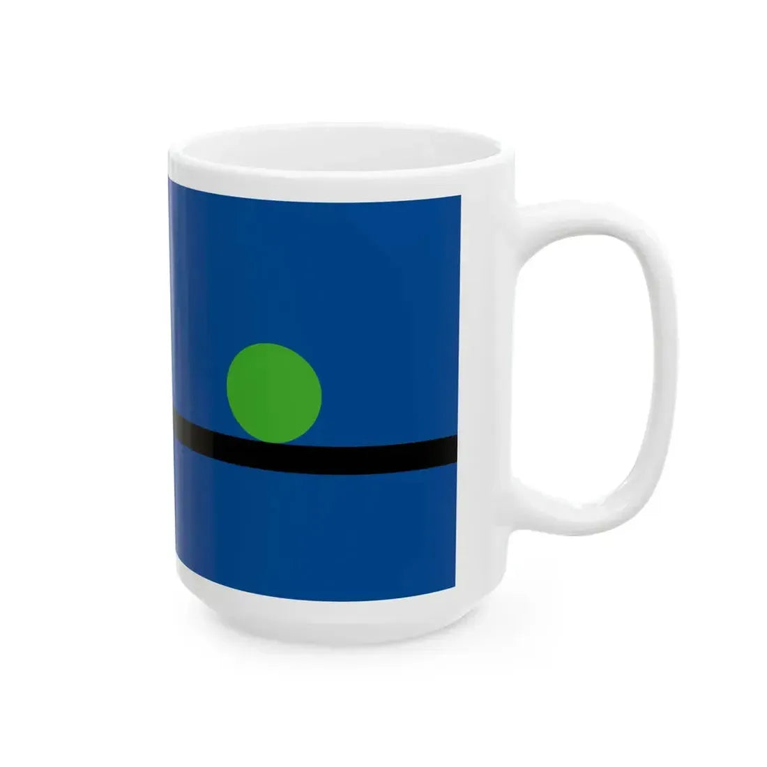 Flag of Smith Island Maryland (United States) White Coffee Mug - Go Mug Yourself