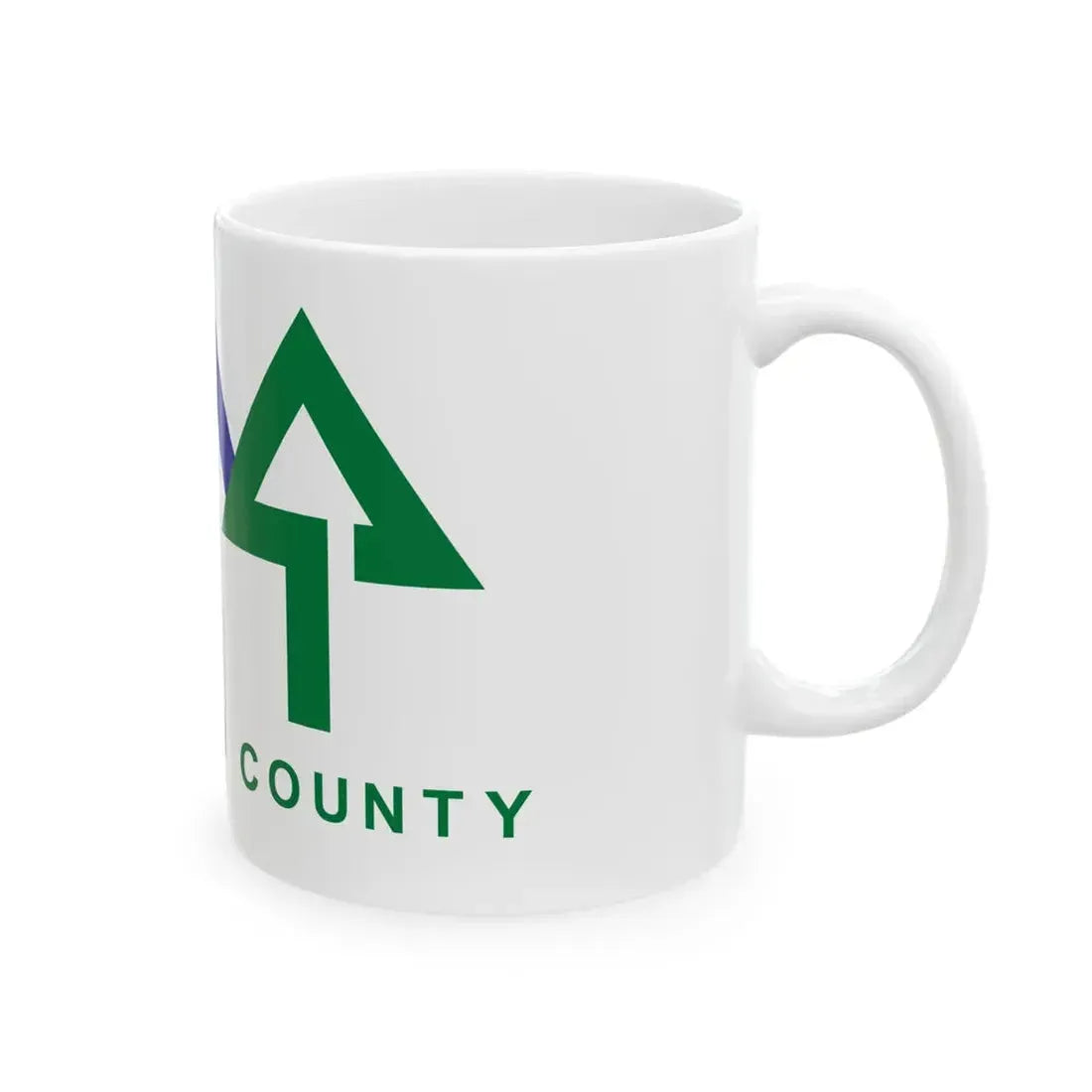 Flag of Snohomish County Washington (United States) White Coffee Mug - Go Mug Yourself
