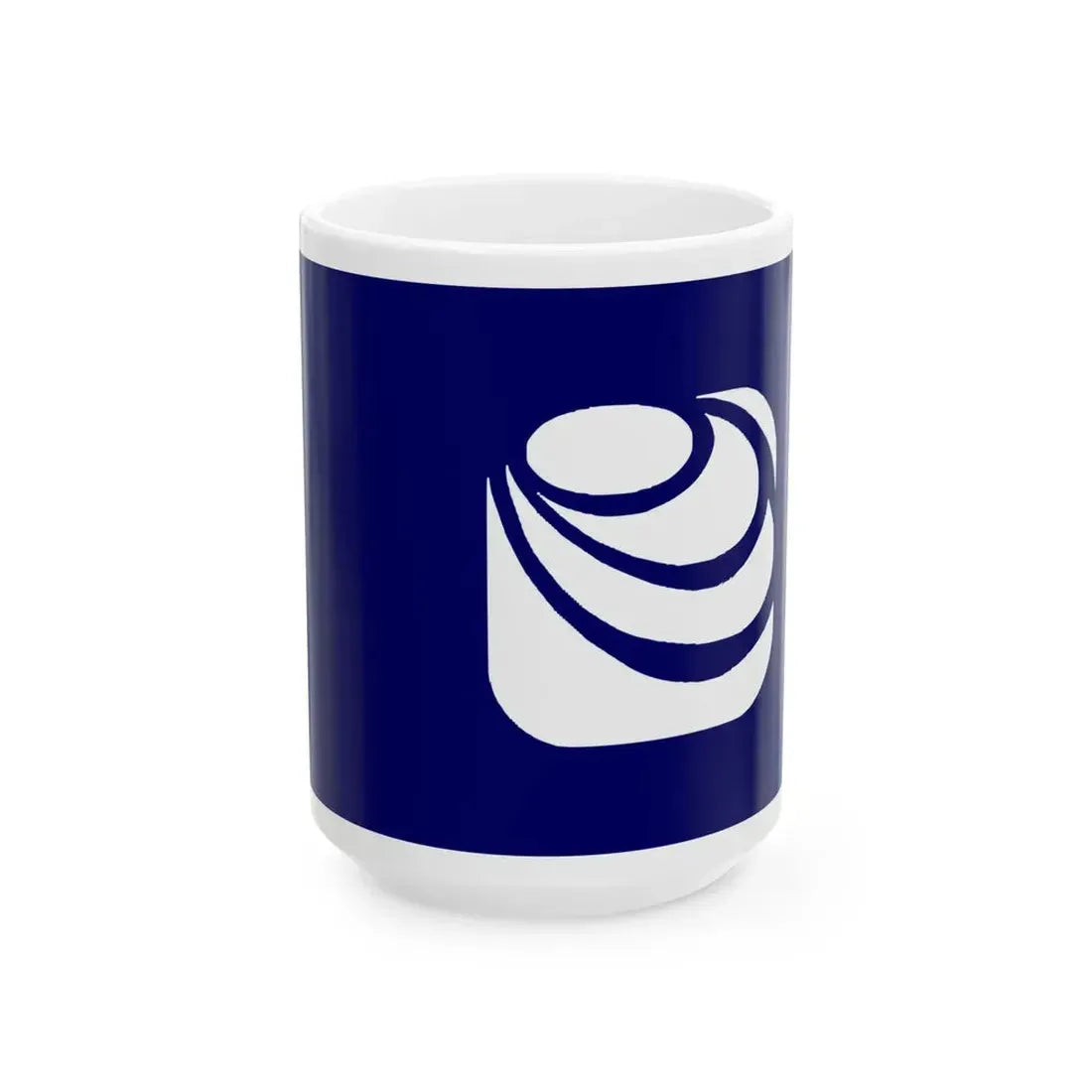 Flag of Social Democracy Serbia (Serbia) White Coffee Mug 15oz - Go Mug Yourself