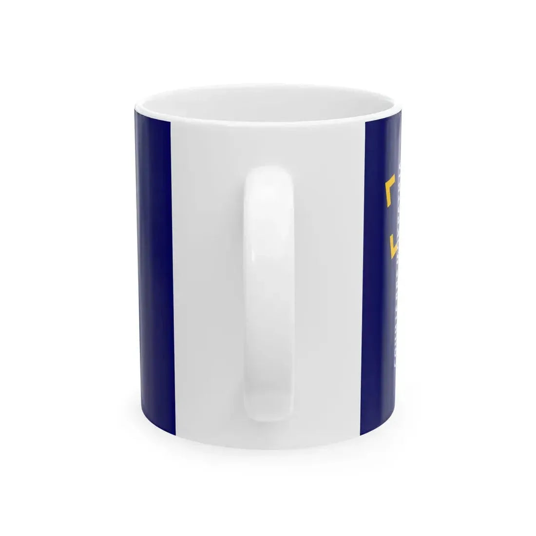 Flag of Social Democracy Serbia (Serbia) White Coffee Mug - Go Mug Yourself