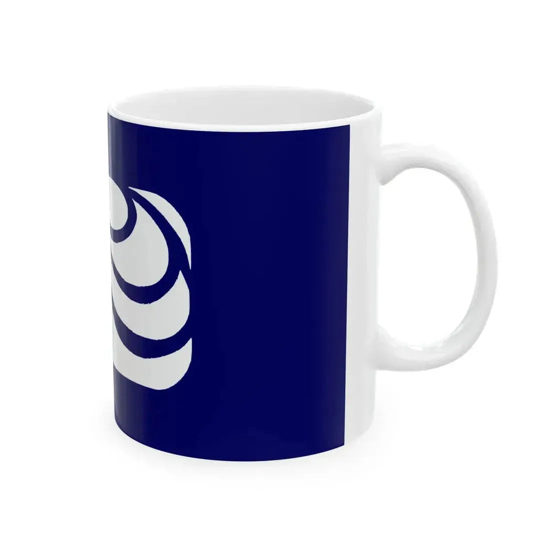 Flag of Social Democracy Serbia (Serbia) White Coffee Mug - Go Mug Yourself