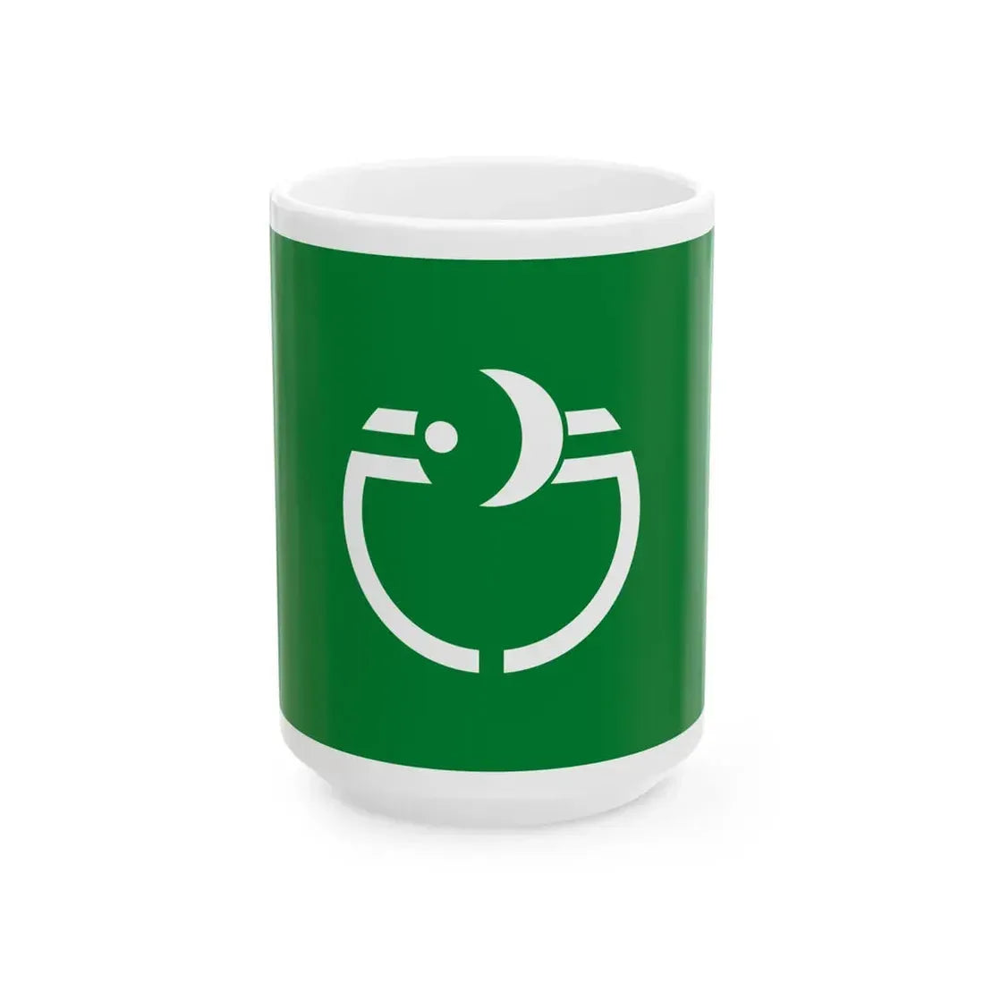 Flag of Sodegaura Chiba (Japan) White Coffee Mug 15oz - Go Mug Yourself