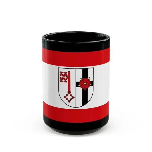 Flag of Soest Germany - Black Coffee Mug 15oz - Go Mug Yourself