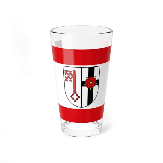 Flag of Soest Germany - Pint Glass 16oz 16oz - Go Mug Yourself