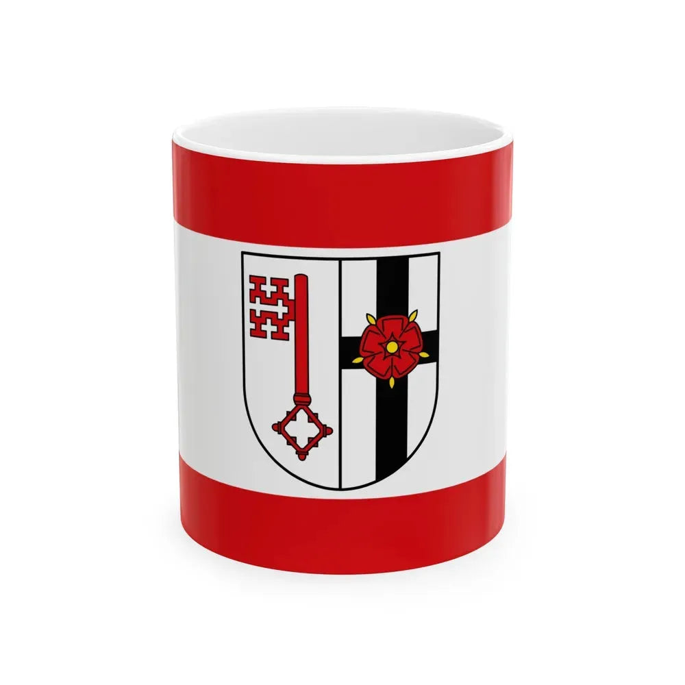 Flag of Soest Germany - White Coffee Mug 11oz - Go Mug Yourself
