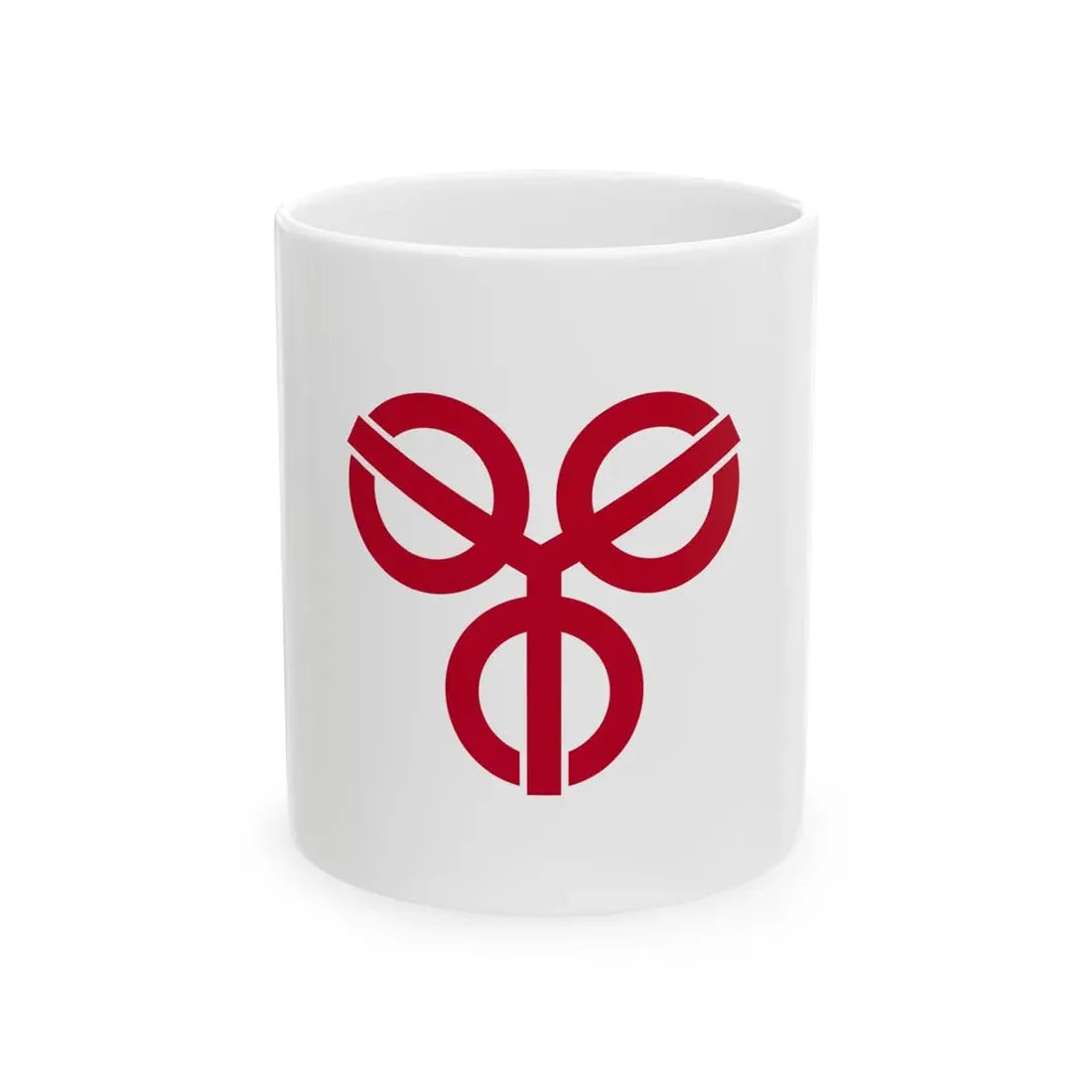 Flag of Soka Saitama (Japan) White Coffee Mug 11oz - Go Mug Yourself