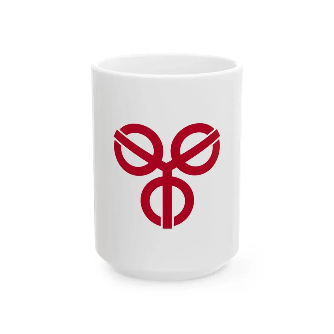 Flag of Soka Saitama (Japan) White Coffee Mug 15oz - Go Mug Yourself