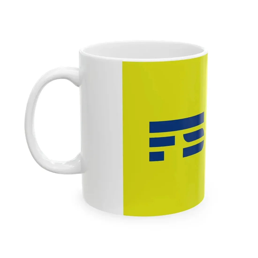 Flag of Solidarity Force (El Salvador) White Coffee Mug - Go Mug Yourself