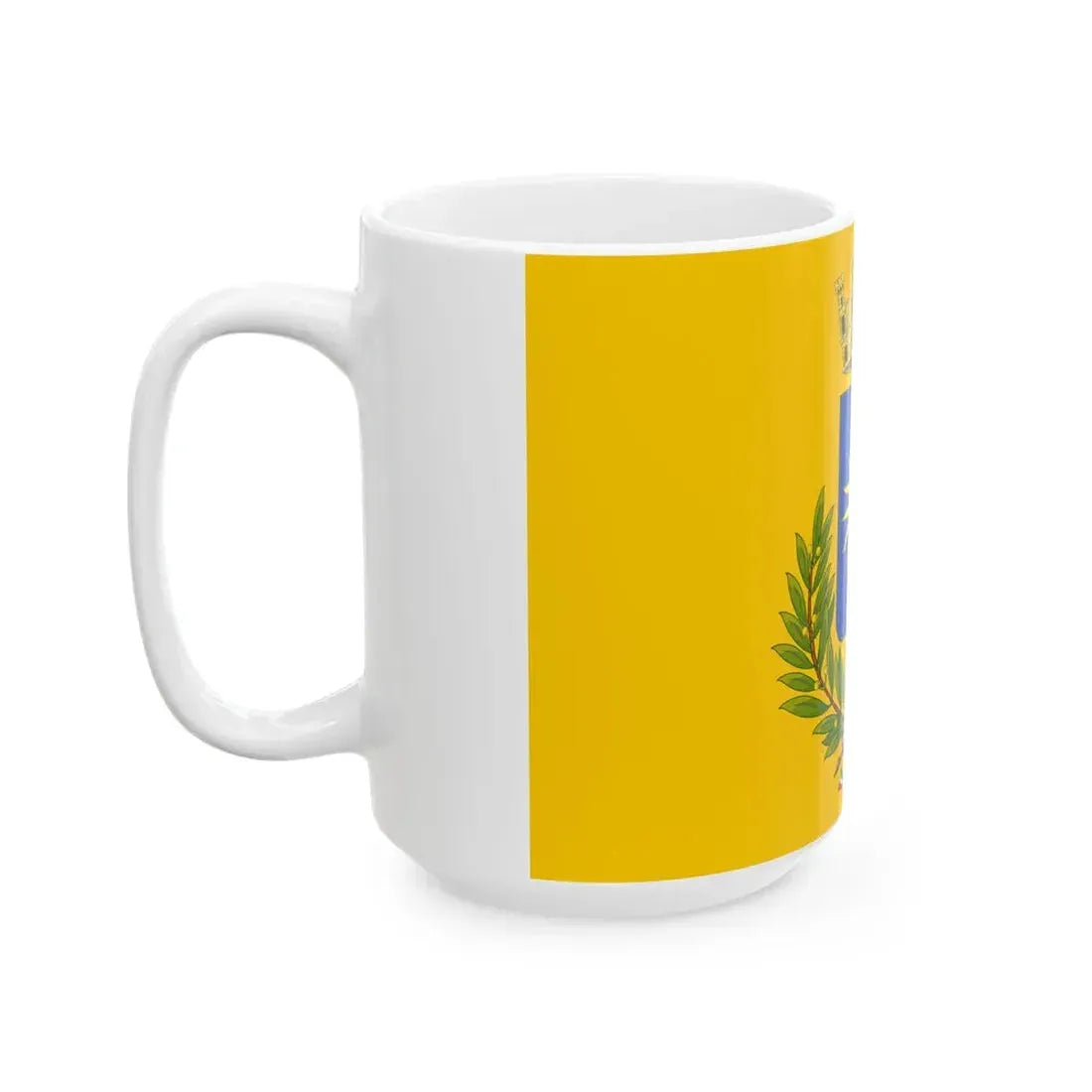 Flag of Soliera (Italy) White Coffee Mug - Go Mug Yourself