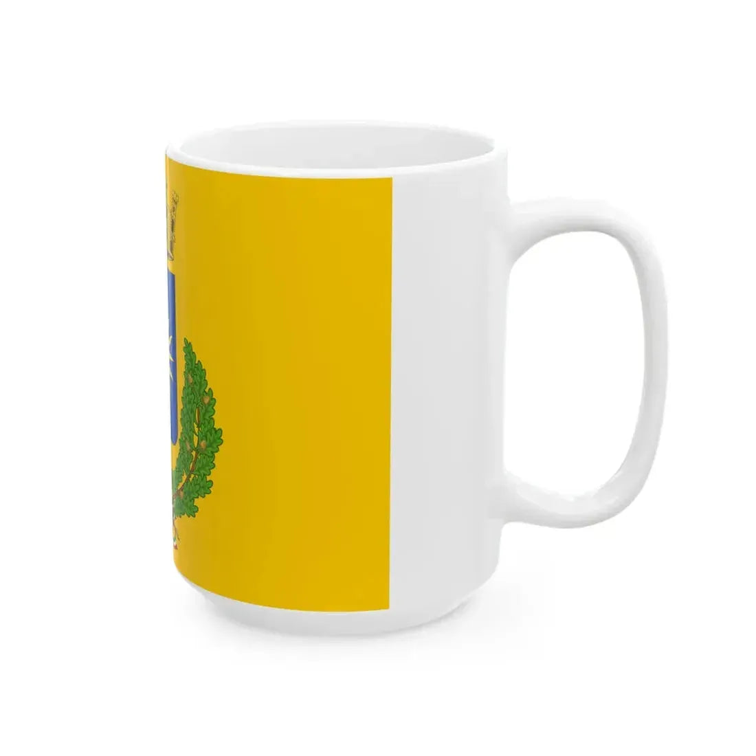 Flag of Soliera (Italy) White Coffee Mug - Go Mug Yourself