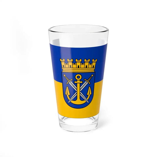 Flag of Solingen Germany - Pint Glass 16oz 16oz - Go Mug Yourself