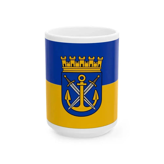 Flag of Solingen Germany - White Coffee Mug 15oz - Go Mug Yourself