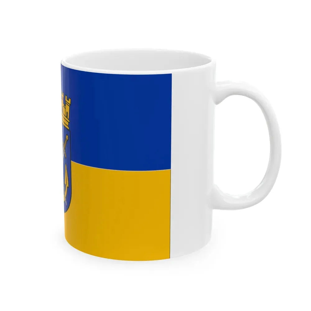 Flag of Solingen Germany - White Coffee Mug - Go Mug Yourself