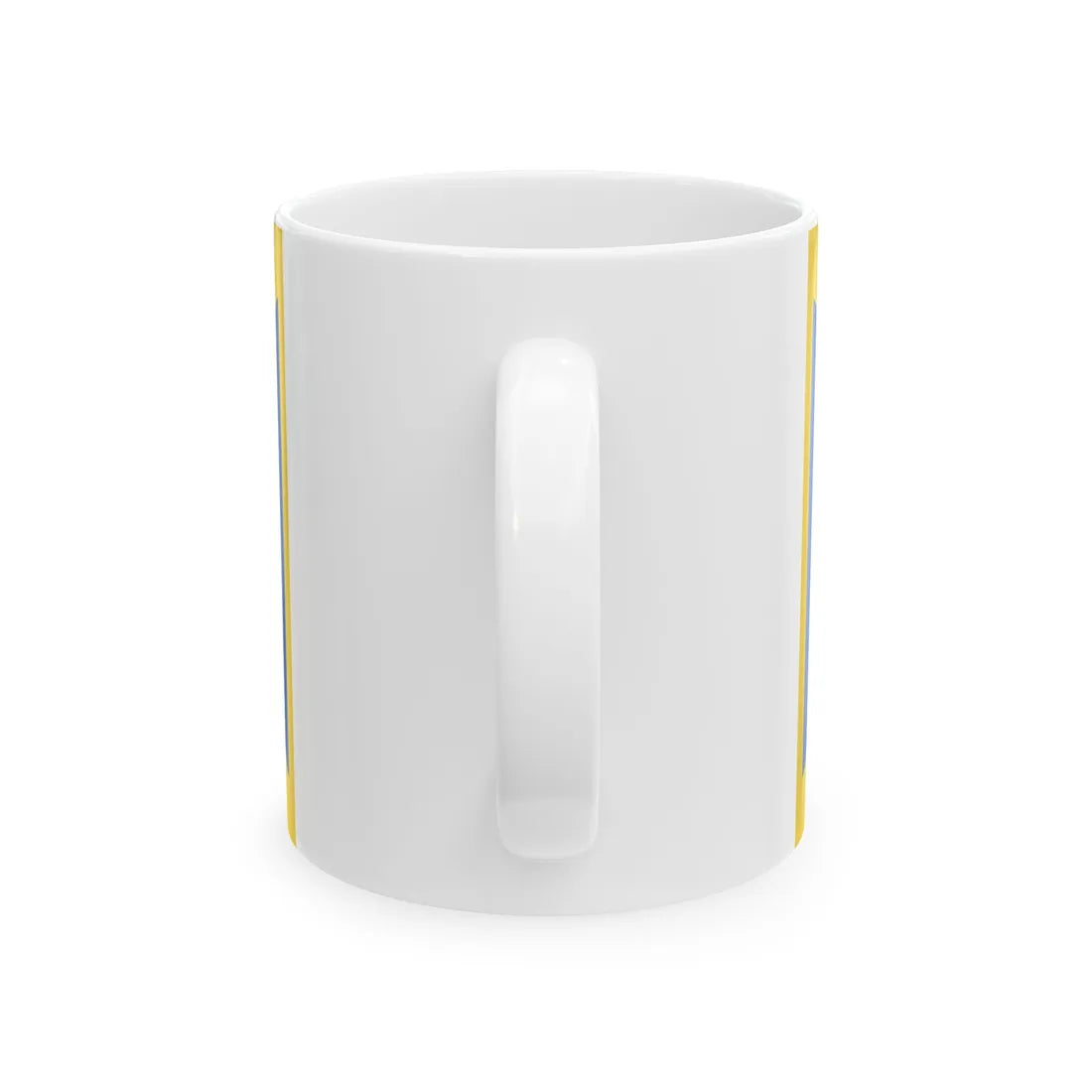 Flag of Solomianka district (Ukraine) White Coffee Mug - Go Mug Yourself