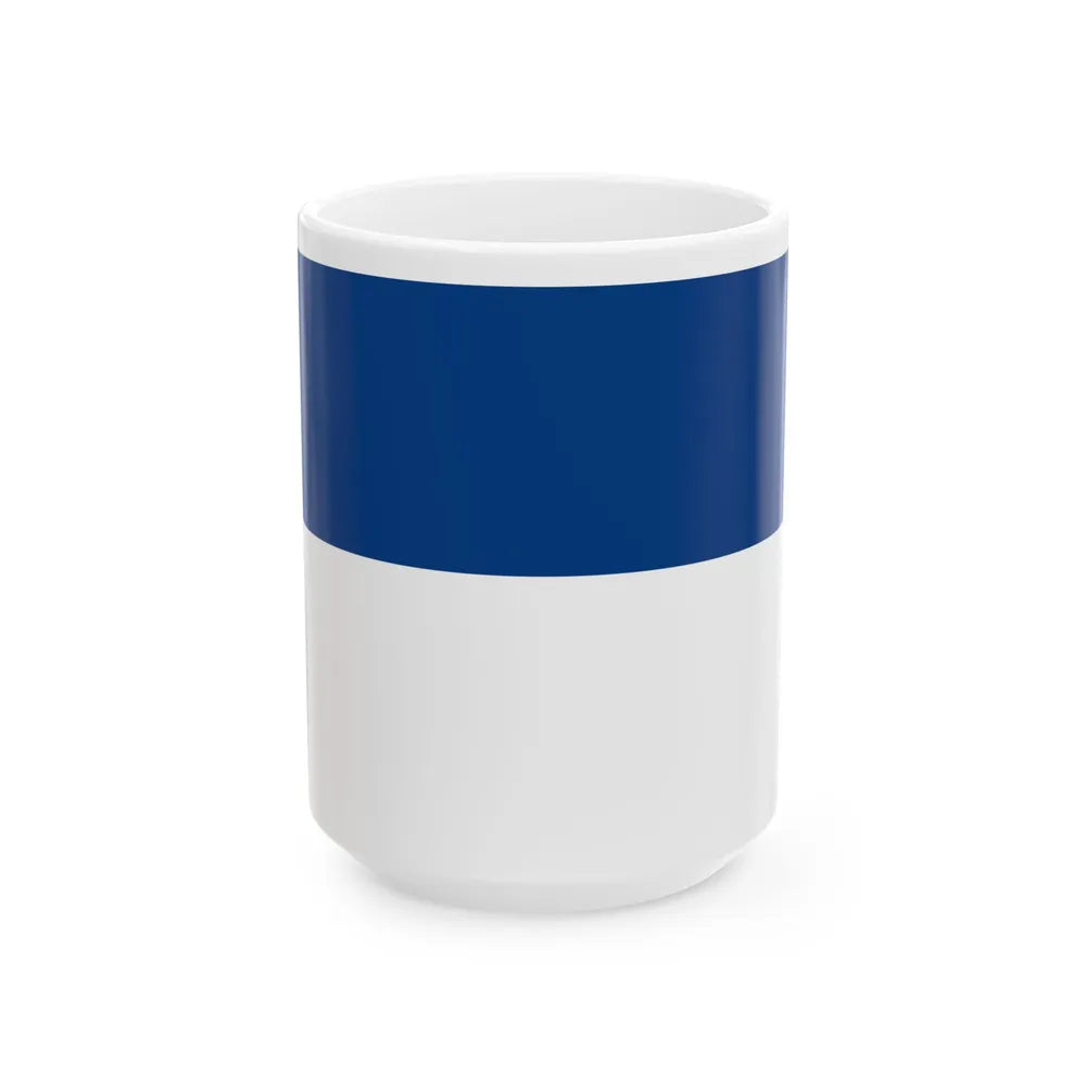 Flag of Solymar (Hungary) White Coffee Mug 15oz - Go Mug Yourself