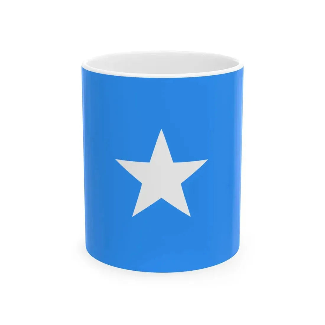 Flag of Somalia 2004-2012 (Mali) White Coffee Mug 11oz - Go Mug Yourself