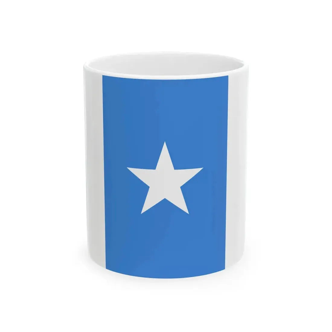 Flag of Somalia vertical (Mali) White Coffee Mug 11oz - Go Mug Yourself