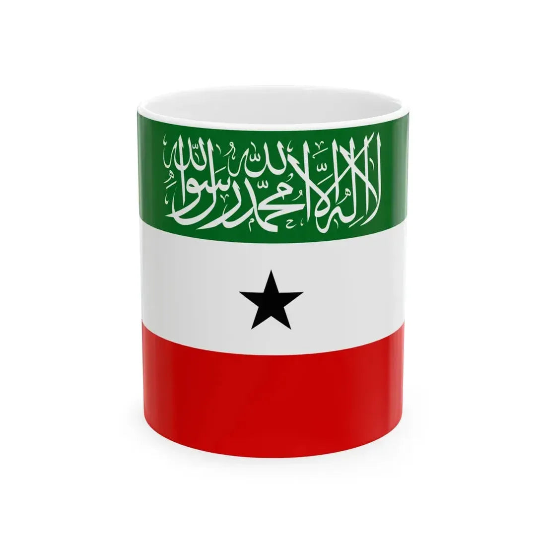 Flag of Somaliland 3-2 (Mali) White Coffee Mug 11oz - Go Mug Yourself