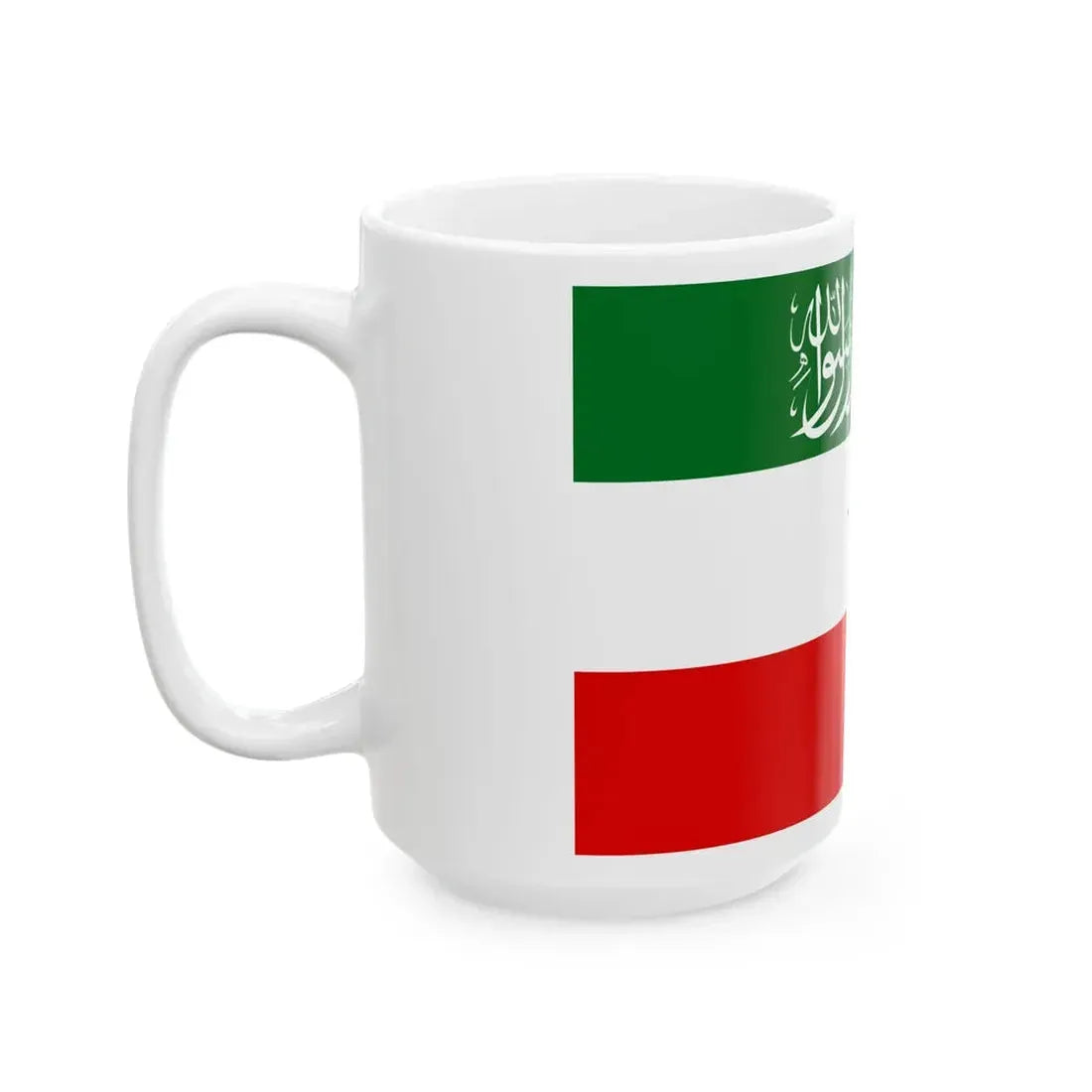 Flag of Somaliland 3-2 (Mali) White Coffee Mug - Go Mug Yourself