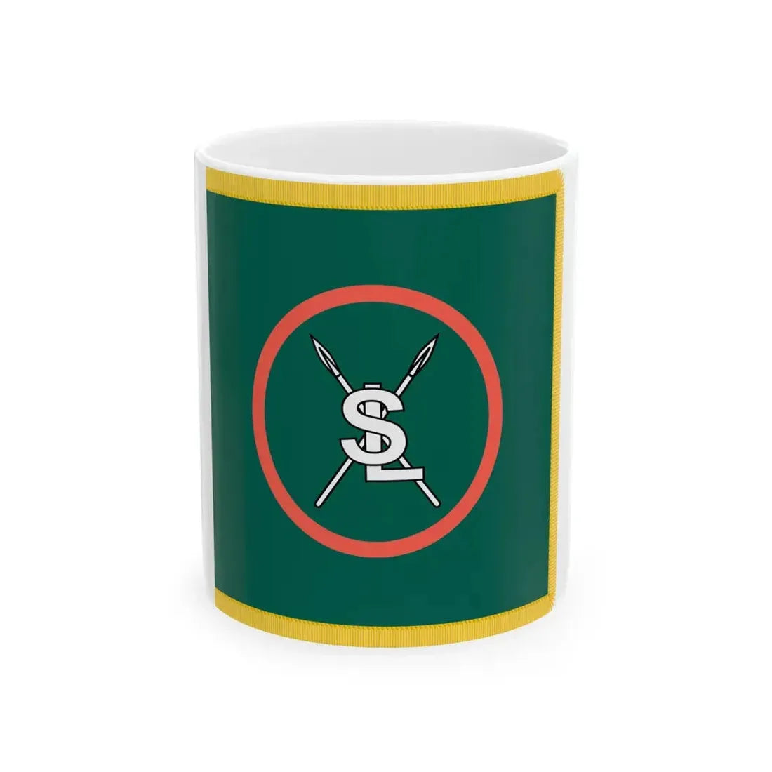 Flag of Somaliland Chief of Staff (Mali) White Coffee Mug 11oz - Go Mug Yourself