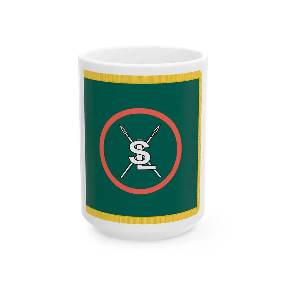 Flag of Somaliland Chief of Staff (Mali) White Coffee Mug 15oz - Go Mug Yourself