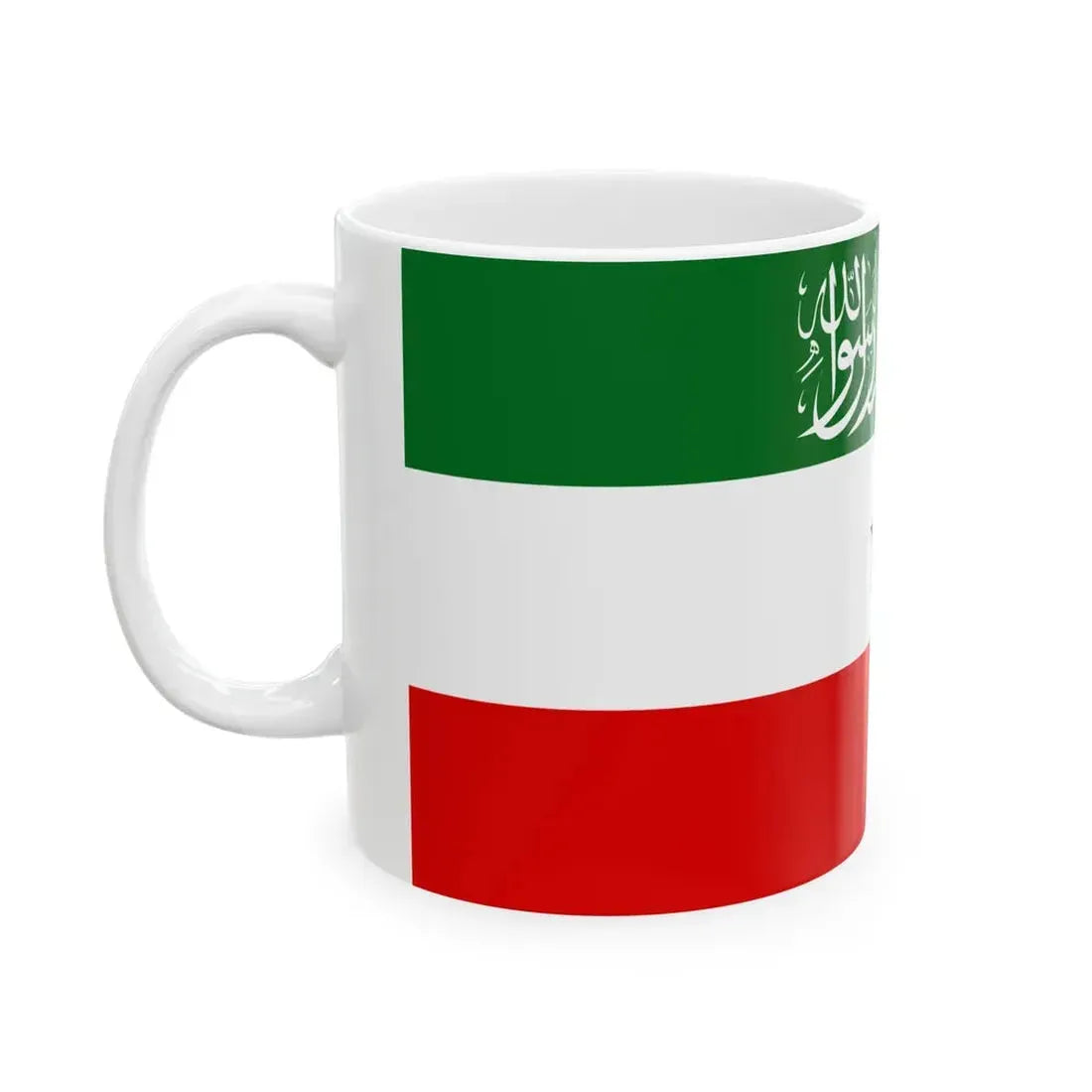 Flag of Somaliland (Mali) White Coffee Mug - Go Mug Yourself