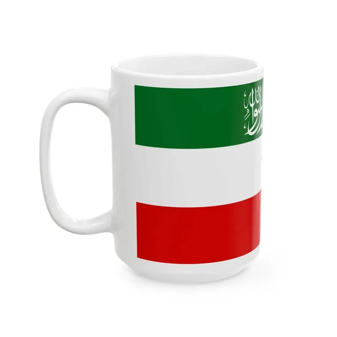 Flag of Somaliland (Mali) White Coffee Mug - Go Mug Yourself