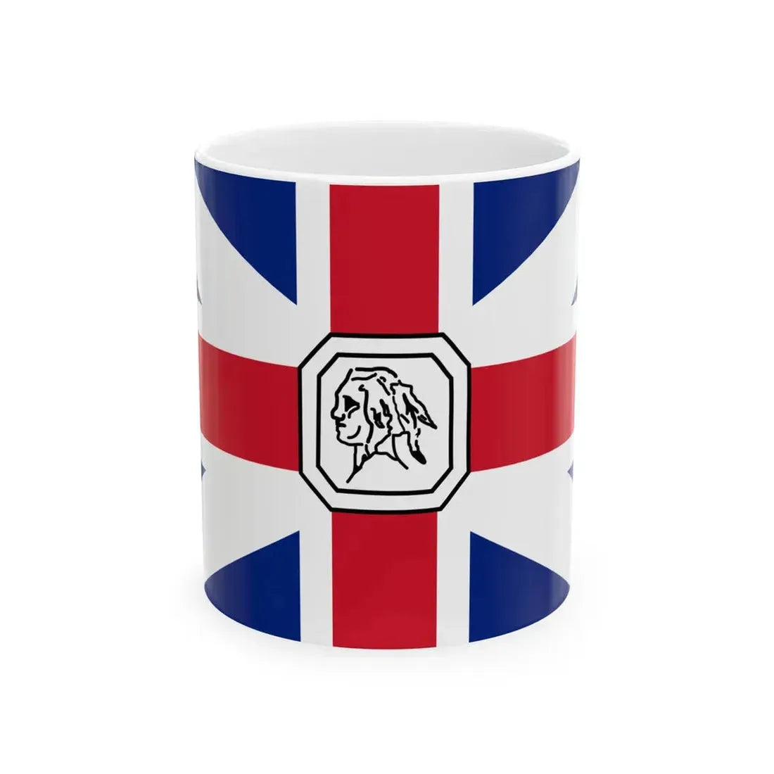 Flag of Somerset County Maryland (United States) White Coffee Mug 11oz - Go Mug Yourself