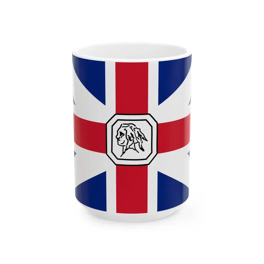 Flag of Somerset County Maryland (United States) White Coffee Mug 15oz - Go Mug Yourself