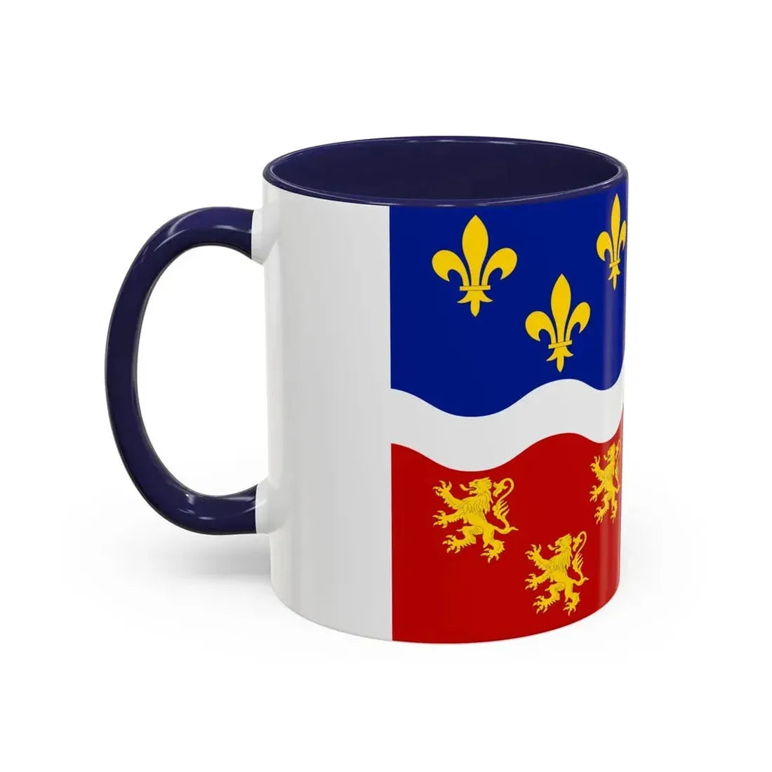 Flag of Somme France 2 - Accent Coffee Mug - Go Mug Yourself