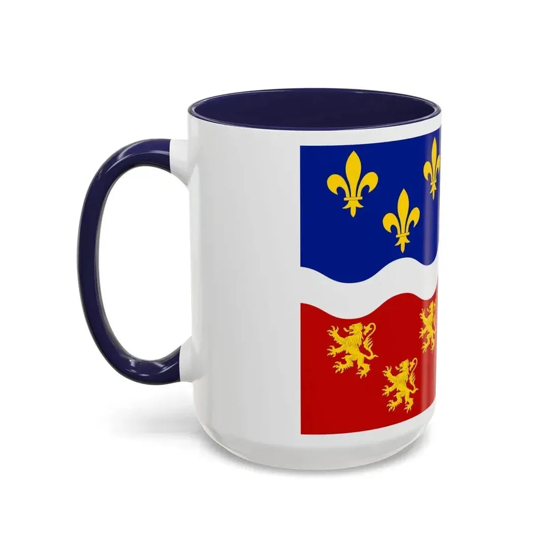Flag of Somme France 2 - Accent Coffee Mug - Go Mug Yourself