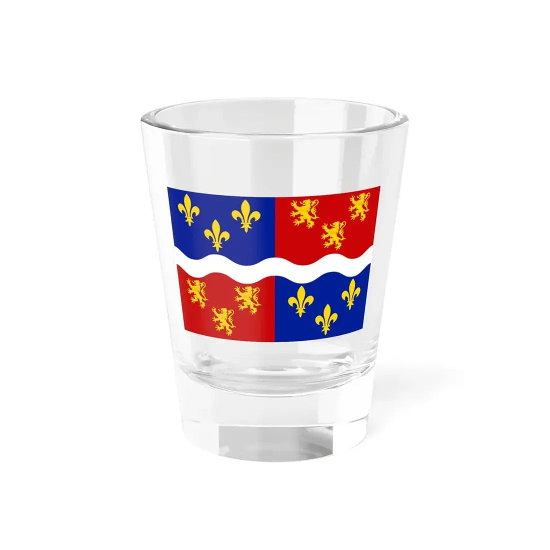 Flag of Somme France 2 - Shot Glass 1.5oz 1.5oz - Go Mug Yourself