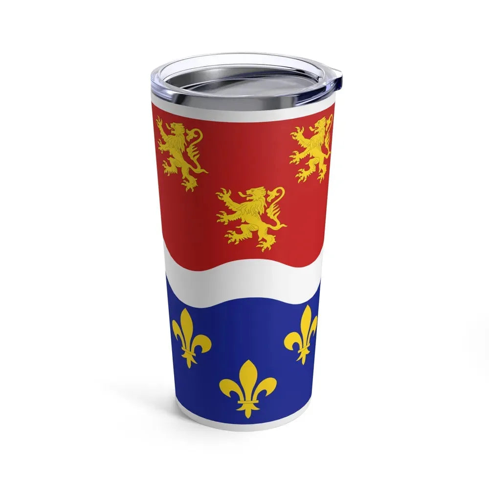 Flag of Somme France 2 - Tumbler 20oz - Go Mug Yourself