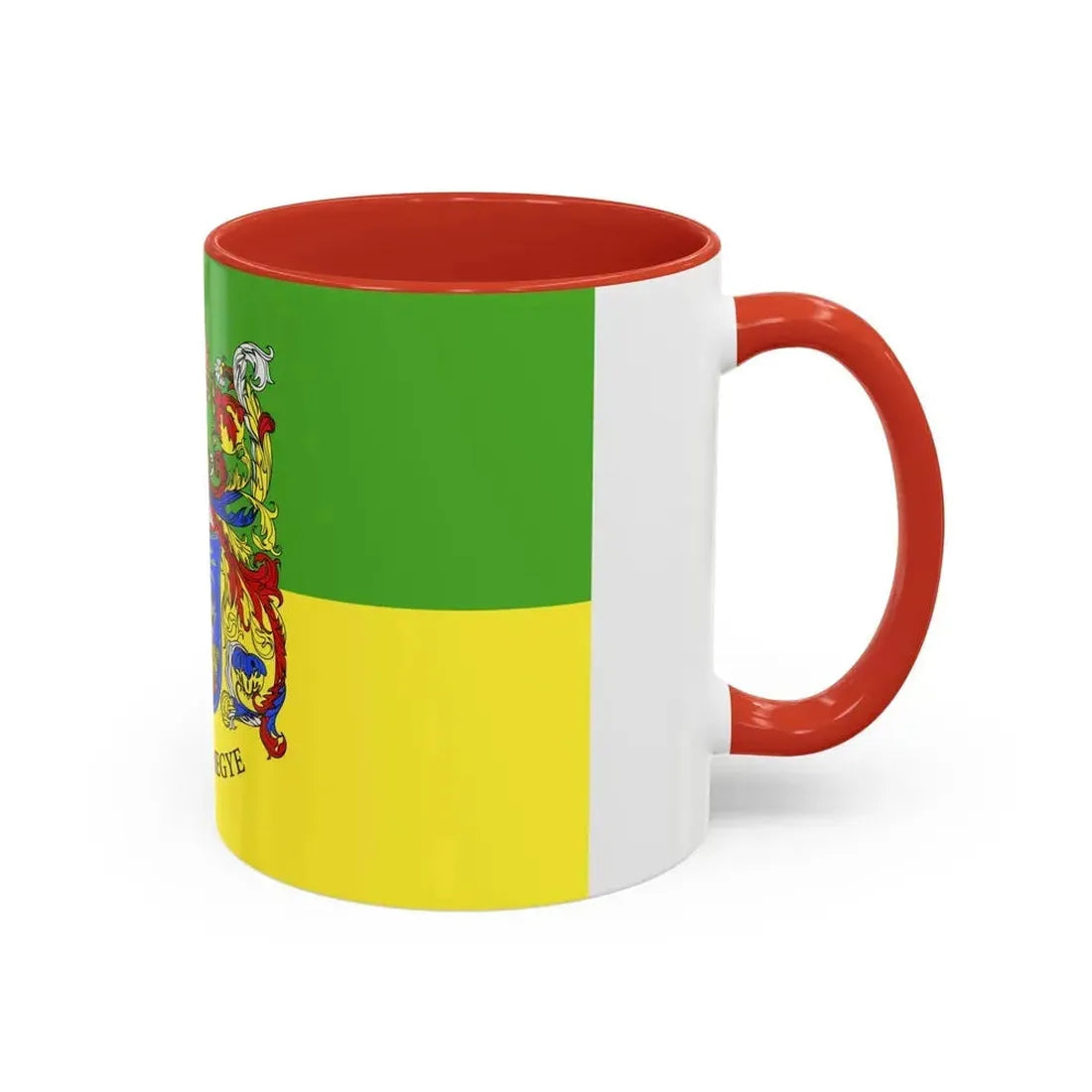 Flag of Somogy County Hungary - Accent Coffee Mug - Go Mug Yourself