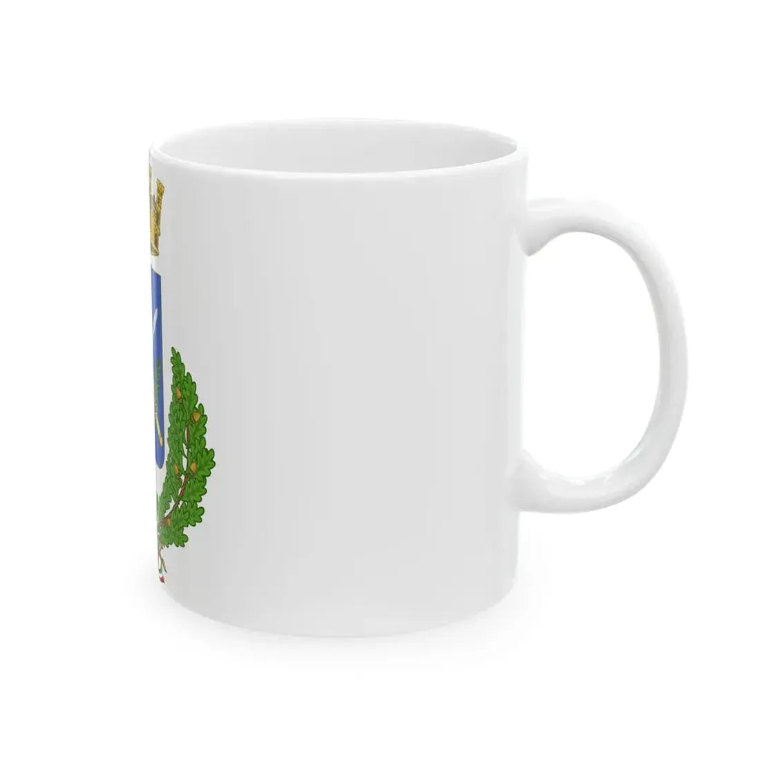 Flag of Sondrio City (Italy) White Coffee Mug - Go Mug Yourself