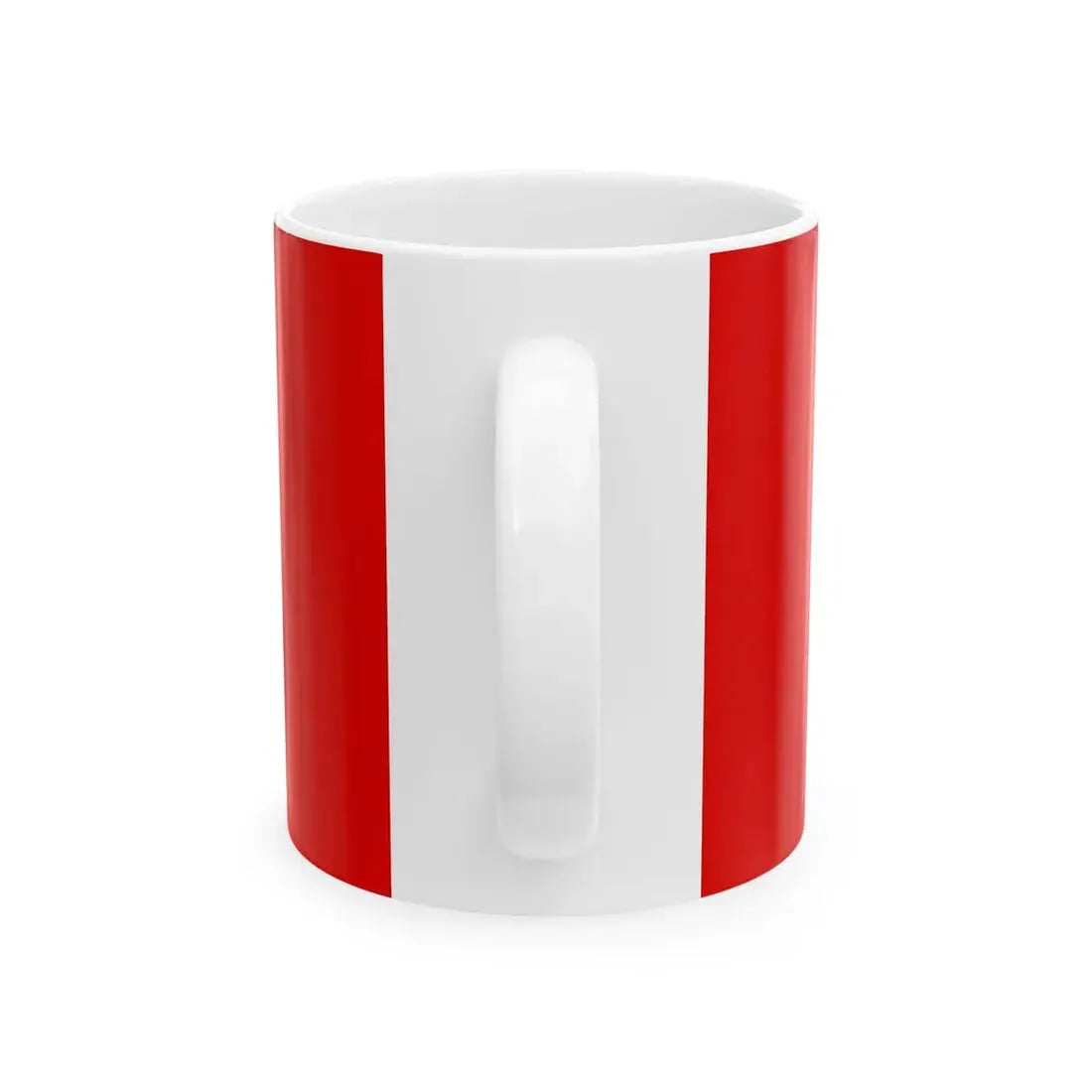 Flag of Songino khairkhan district Ulaanbaatar (Mongolia) White Coffee Mug - Go Mug Yourself