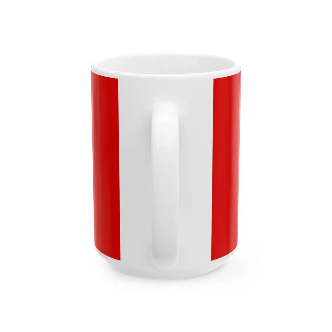 Flag of Songino khairkhan district Ulaanbaatar (Mongolia) White Coffee Mug - Go Mug Yourself