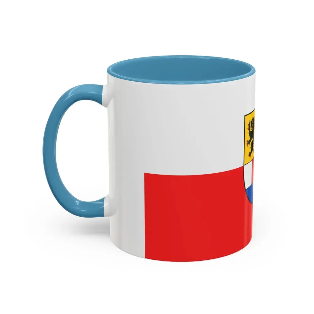 Flag of Sonneberg Germany - Accent Coffee Mug - Go Mug Yourself