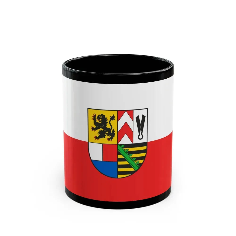 Flag of Sonneberg Germany - Black Coffee Mug 11oz - Go Mug Yourself
