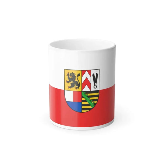 Flag of Sonneberg Germany - Color Changing Coffee Mug 11oz - Go Mug Yourself
