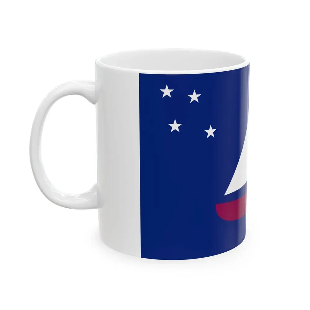 Flag of Sonsorol Palau - White Coffee Mug - Go Mug Yourself