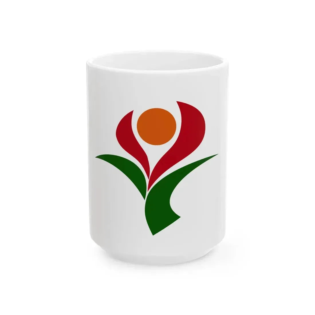 Flag of Soo Kagoshima (Japan) White Coffee Mug 15oz - Go Mug Yourself