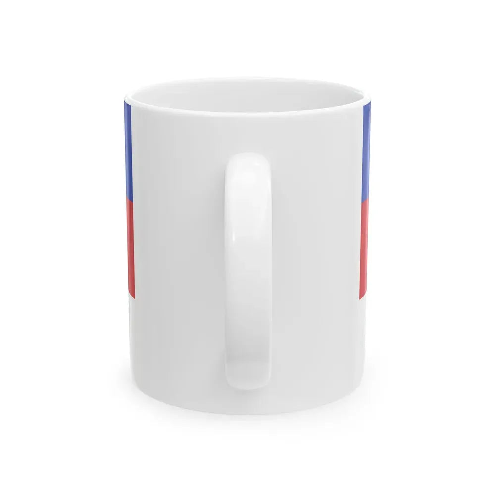 Flag of Sorbs (Germany) White Coffee Mug - Go Mug Yourself