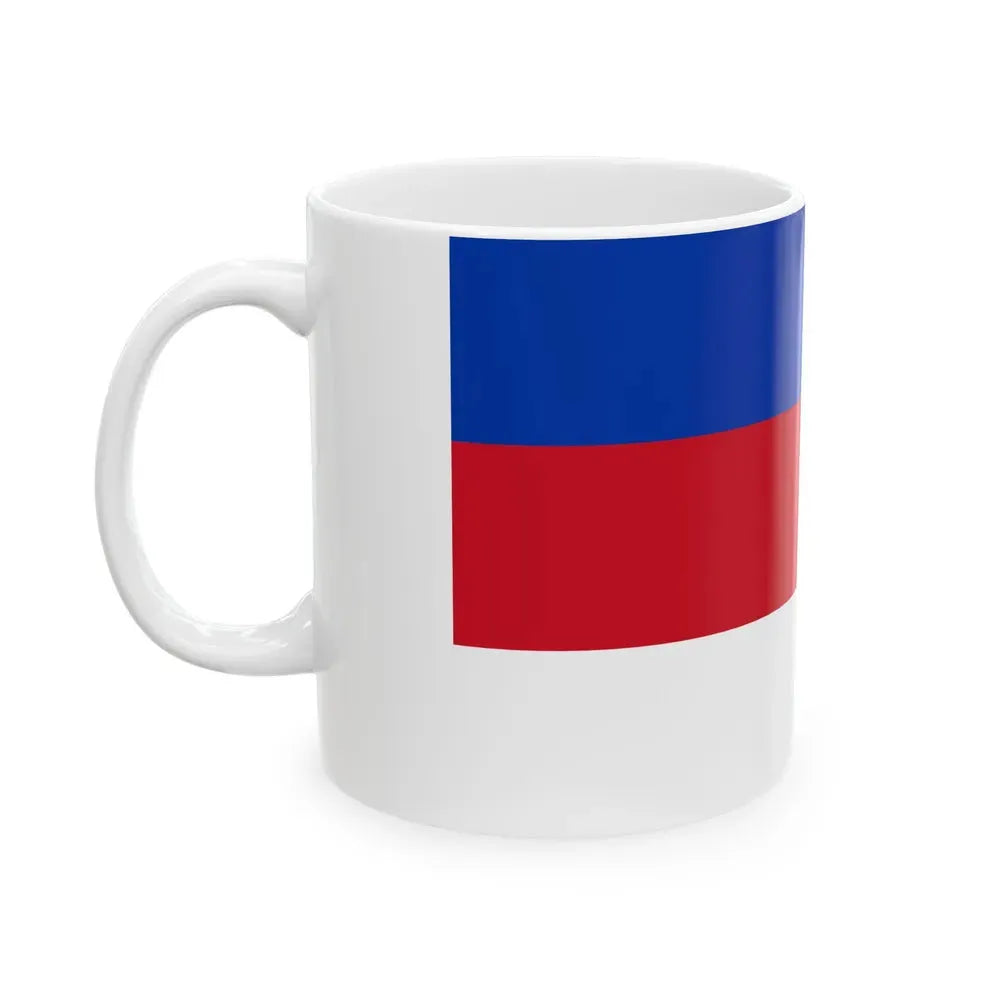 Flag of Sorbs (Germany) White Coffee Mug - Go Mug Yourself