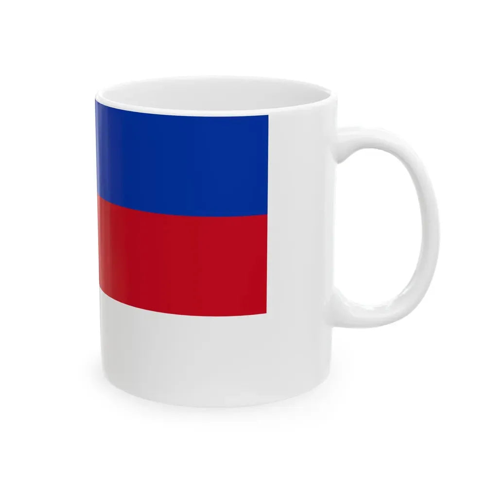 Flag of Sorbs Germany - White Coffee Mug - Go Mug Yourself