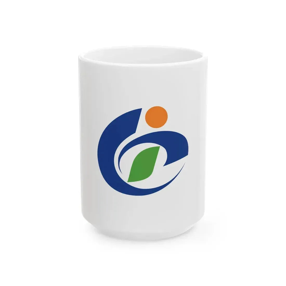 Flag of Sosa Chiba (Japan) White Coffee Mug 15oz - Go Mug Yourself