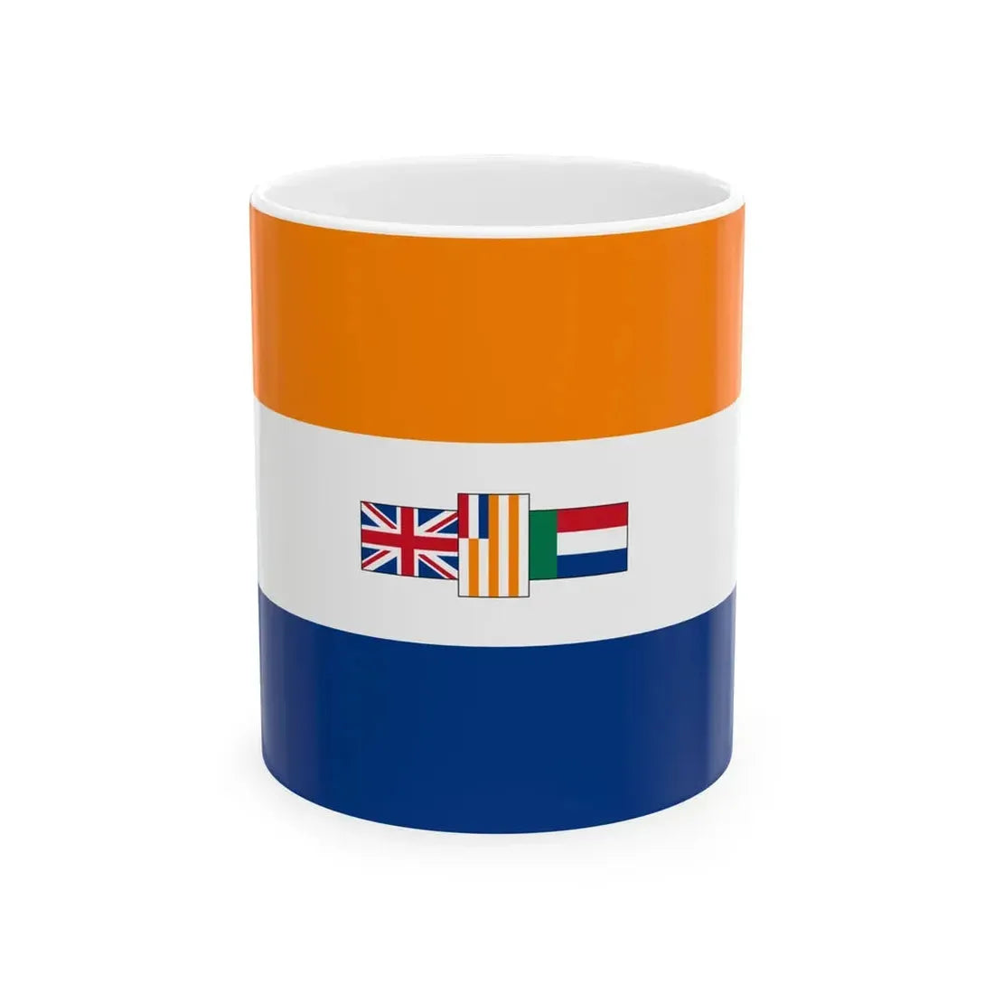 Flag of South Africa 1928-1982 (Namibia) White Coffee Mug 11oz - Go Mug Yourself