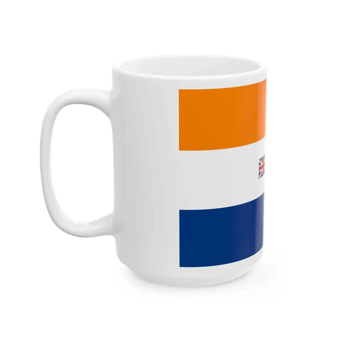 Flag of South Africa 1928-1982 (Namibia) White Coffee Mug - Go Mug Yourself