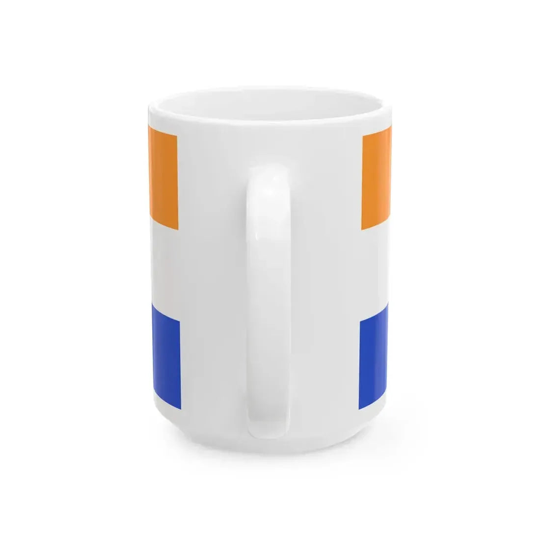 Flag of South Africa 1982-1994 1-2 (Namibia) White Coffee Mug - Go Mug Yourself