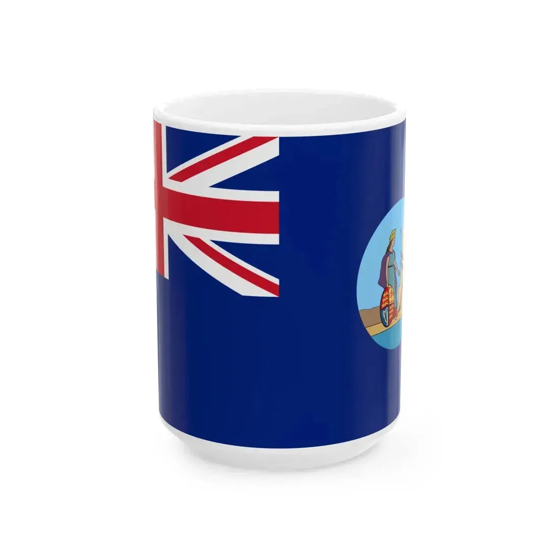 Flag of South Australia 1876-1904 (Australia) White Coffee Mug 15oz - Go Mug Yourself